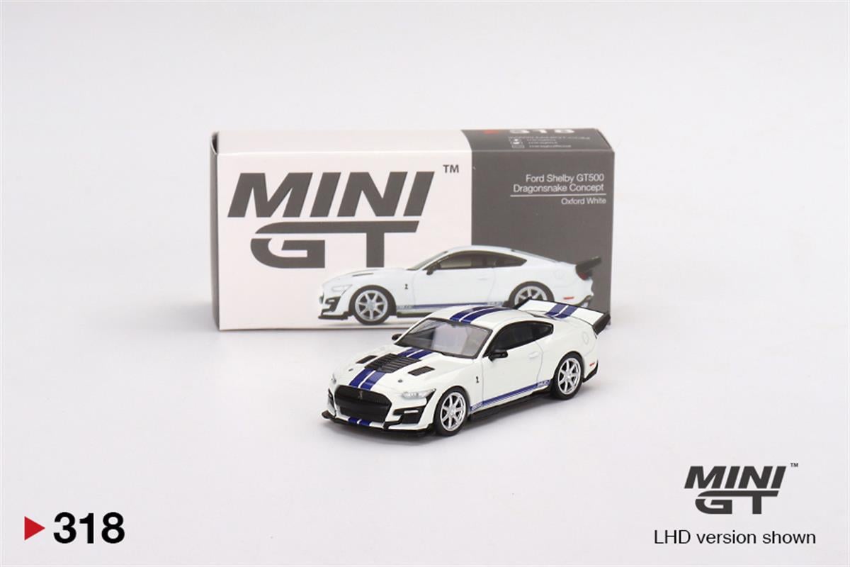 Mini GT Ford Shelby GT500 Dragon Snake Concept White