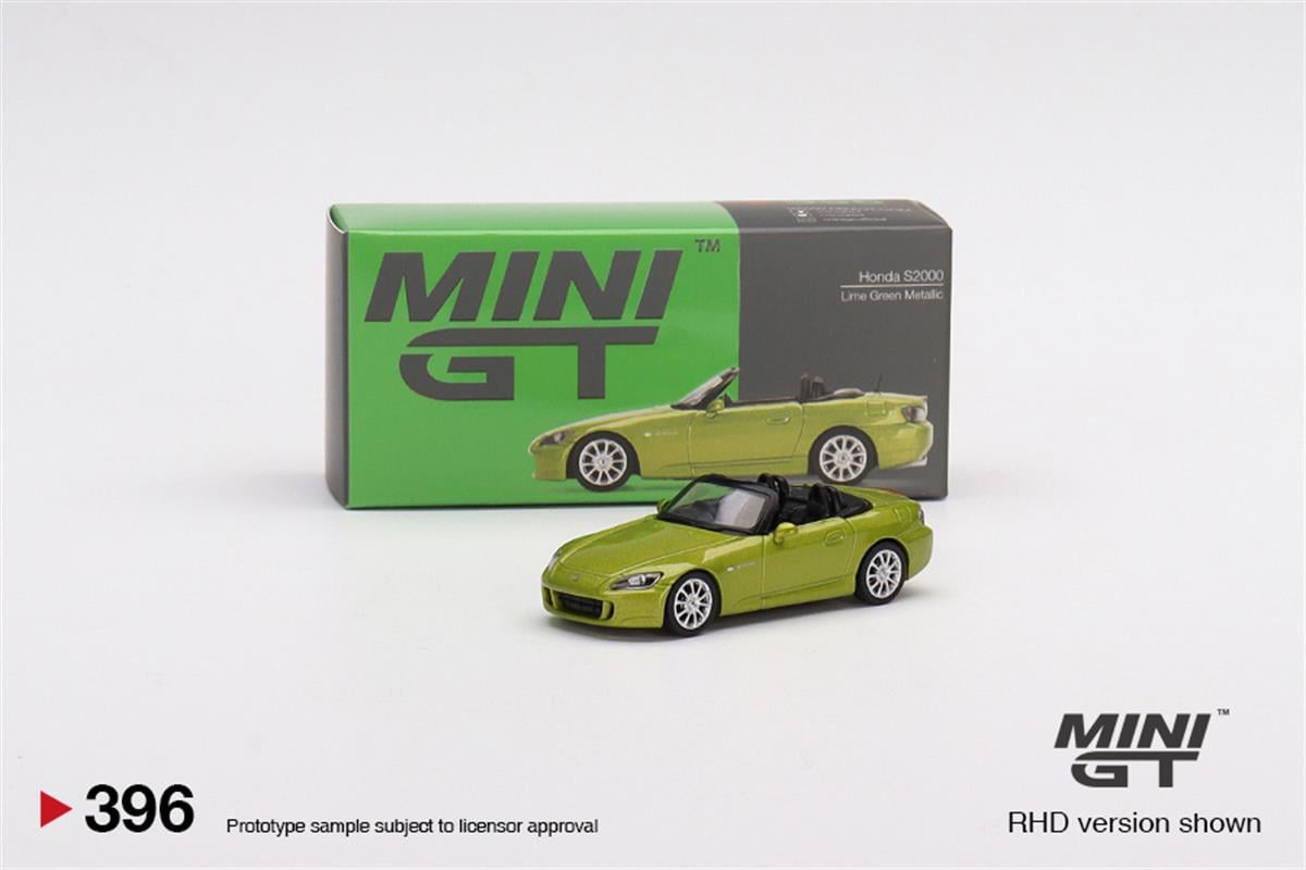 Mini GT Honda S2000 AP2 Lime Green Metallic