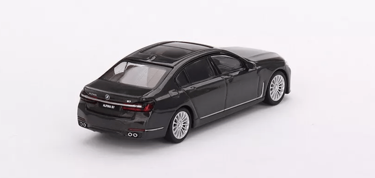 Mini GT Mijo Bmw Alpina B7 xDrive Dravit Grey Metallic Lhd