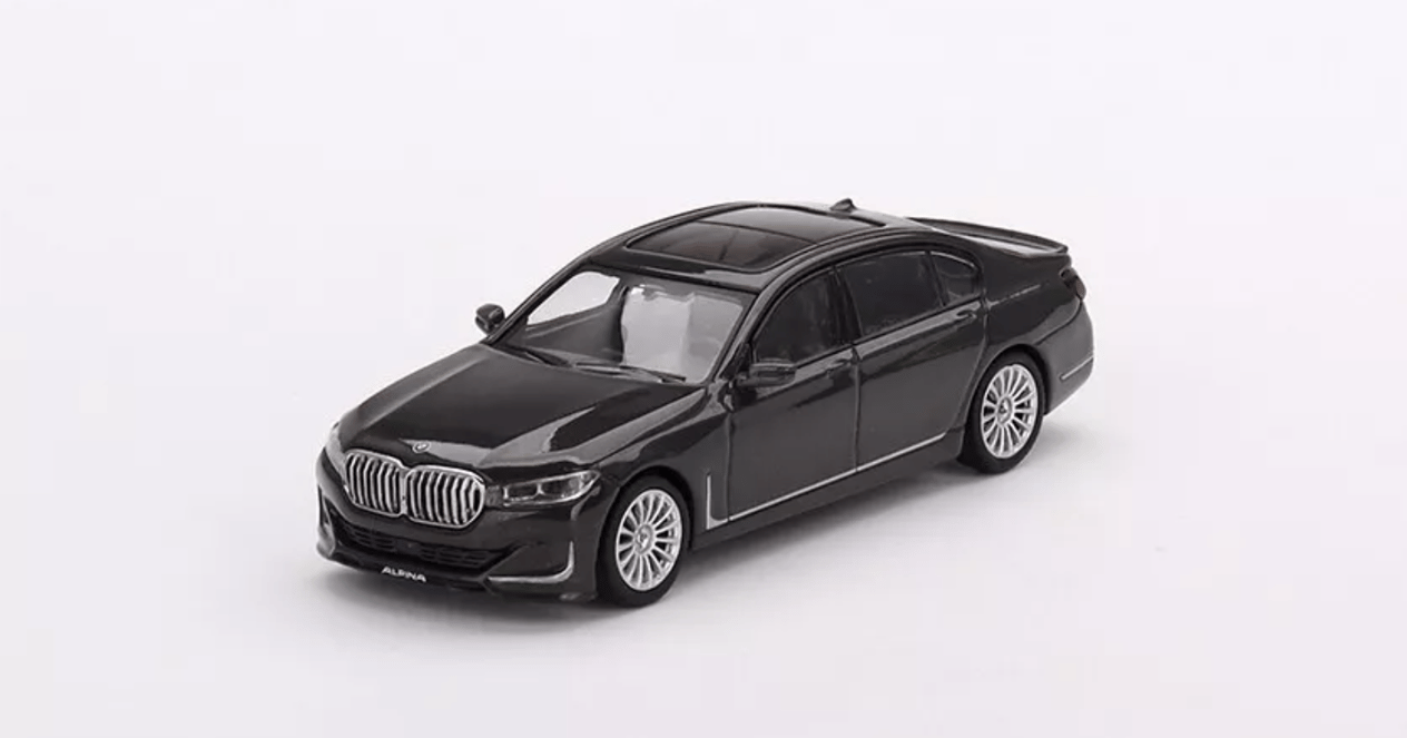 Mini GT Mijo Bmw Alpina B7 xDrive Dravit Grey Metallic Lhd