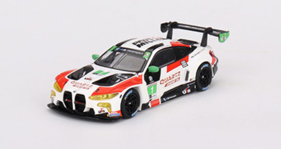 Mini GT Mijo Bmw M4 GT3 #1 2023 IMSA Sebring 12 Hrs GTD Winner Paul Miller Racing