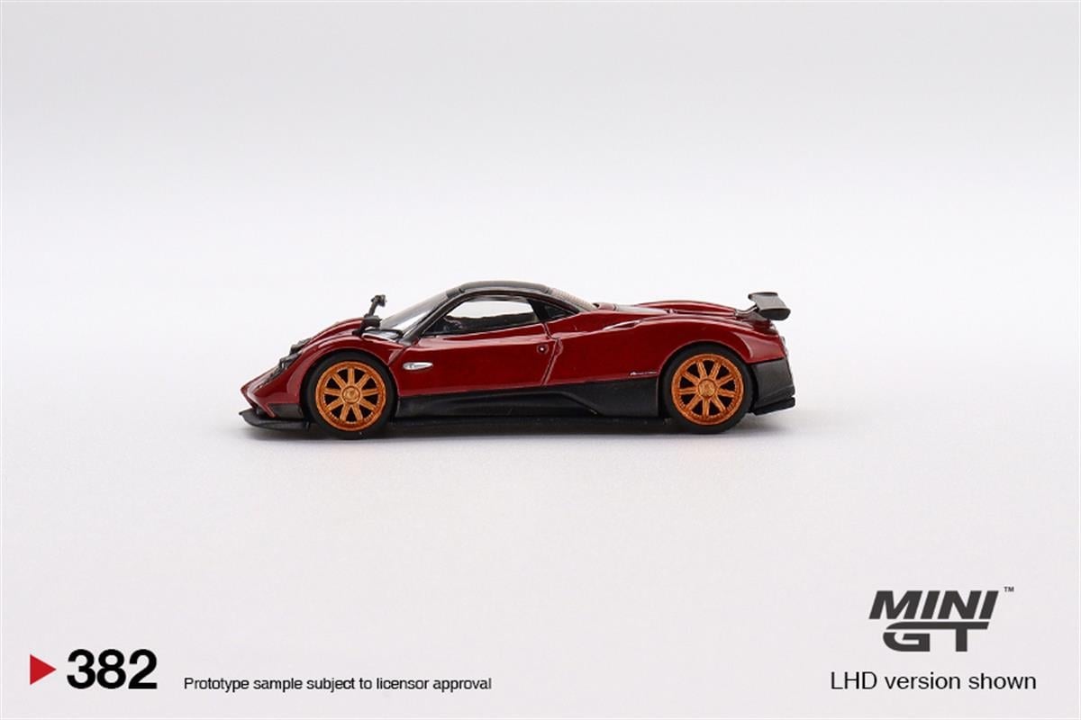 Mini GT Pagani Zonda F Rosso Dubai