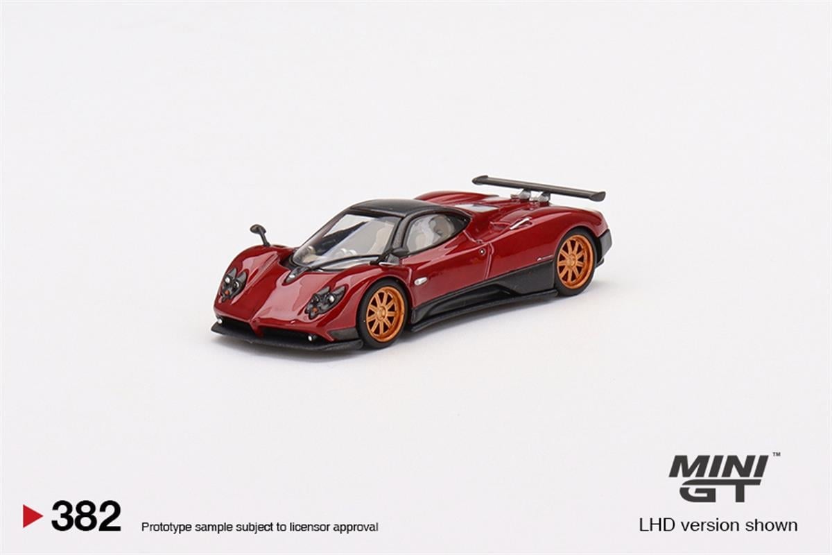 Mini GT Pagani Zonda F Rosso Dubai