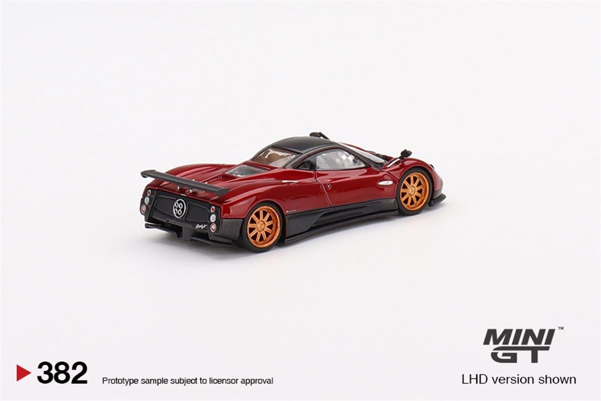 Mini GT Pagani Zonda F Rosso Dubai