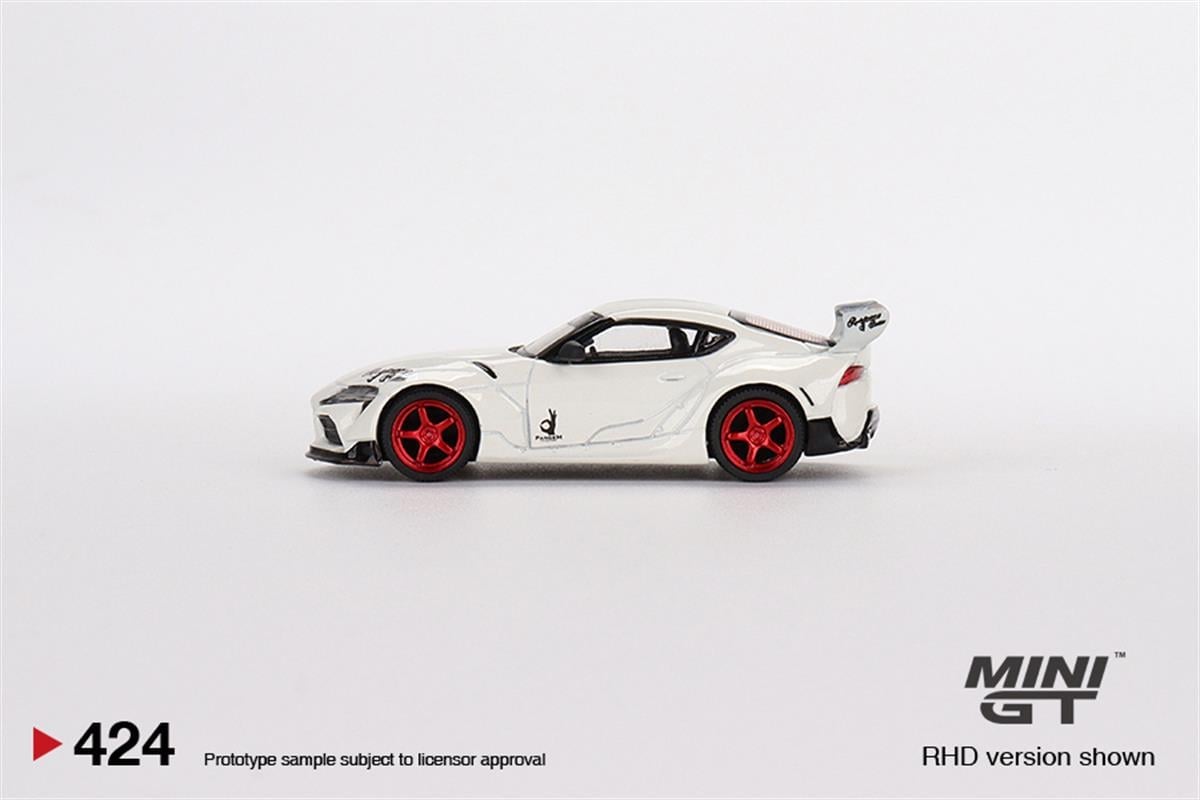 Mini GT Pandem Toyota GR Supra v1.0 Pearl White