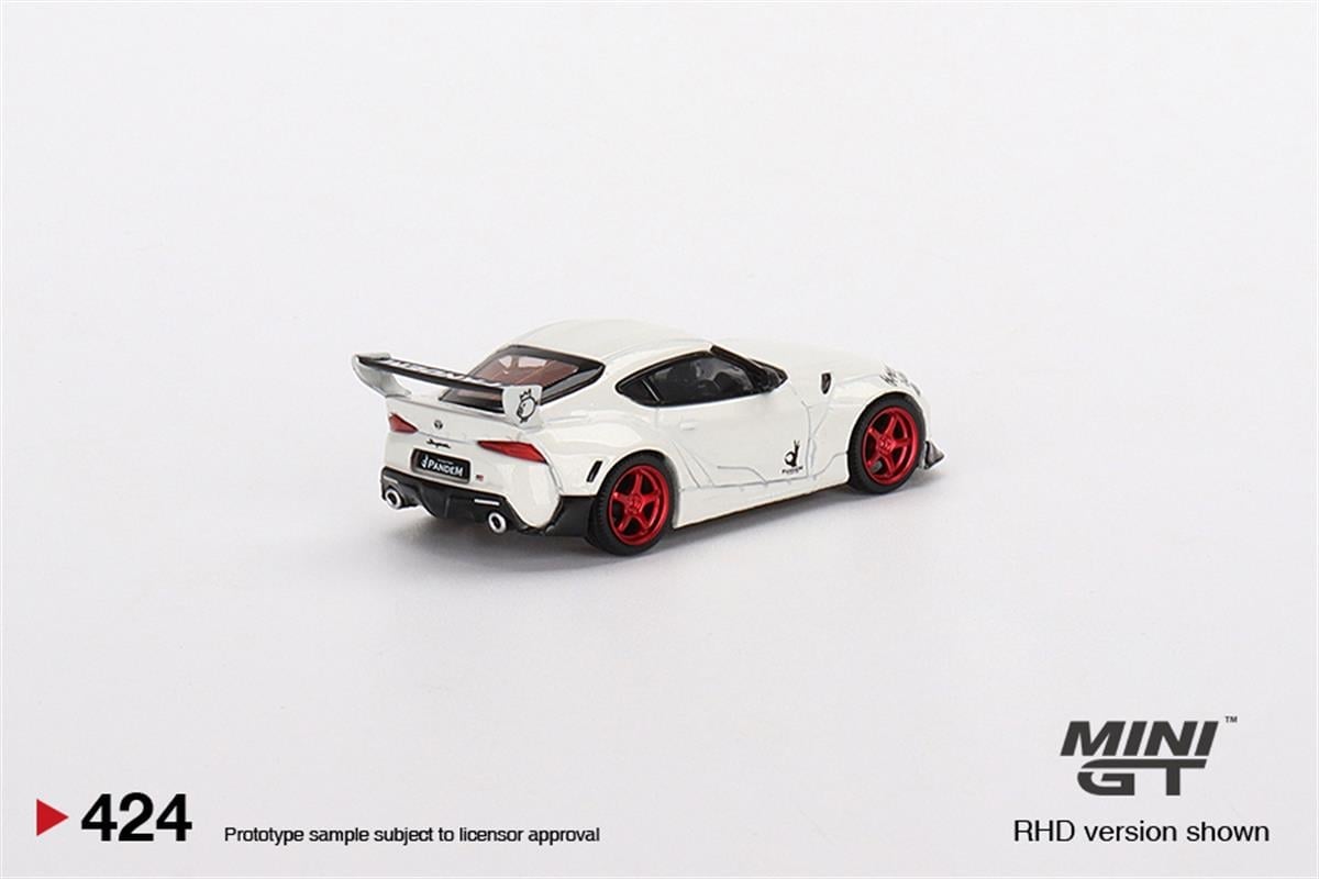 Mini GT Pandem Toyota GR Supra v1.0 Pearl White