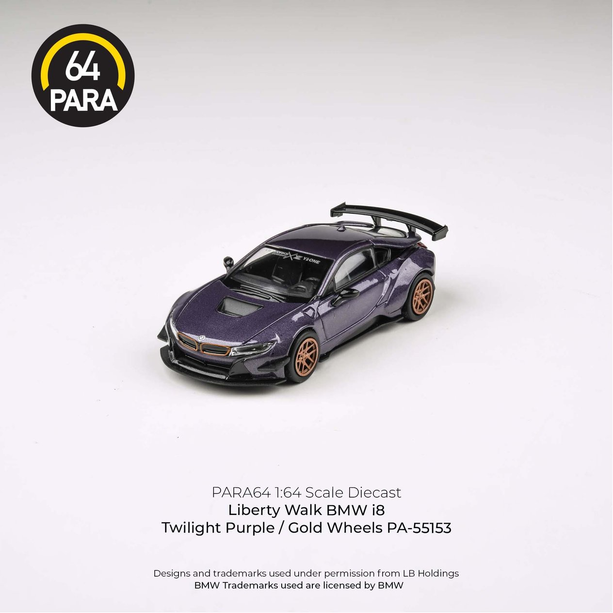 Para64 BMW i8 Liberty Walk Twilight Purple