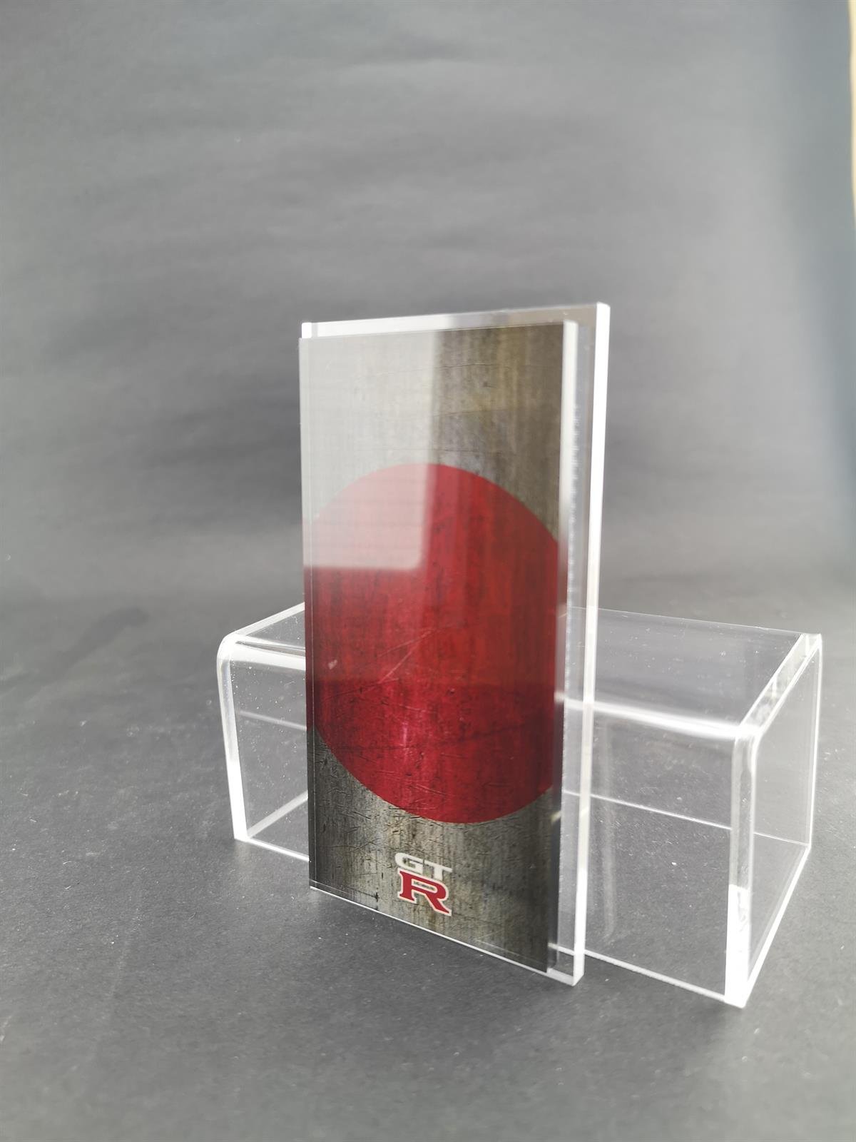 Premium Model Case GTR Japan Flag Dark
