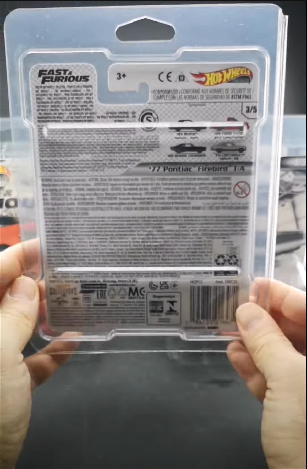 ProtecTurk Hotwheels Premium x 5li Model Araba Koruma Kılıfı