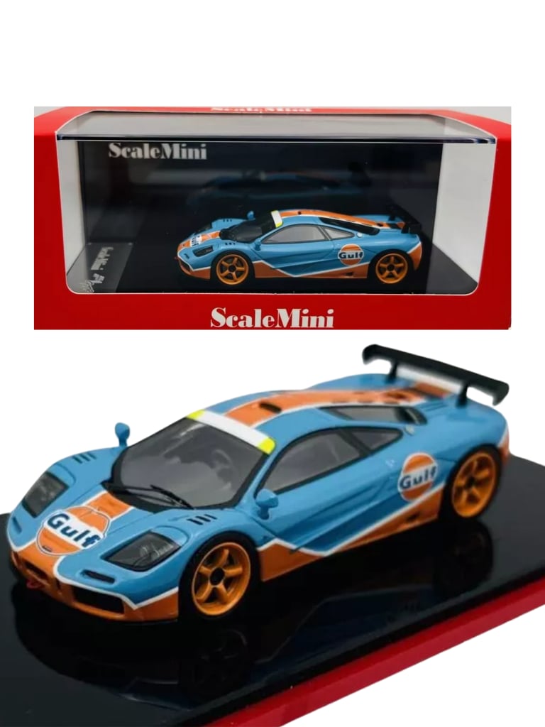 Scale Mini McLaren F1 GTR Gulf