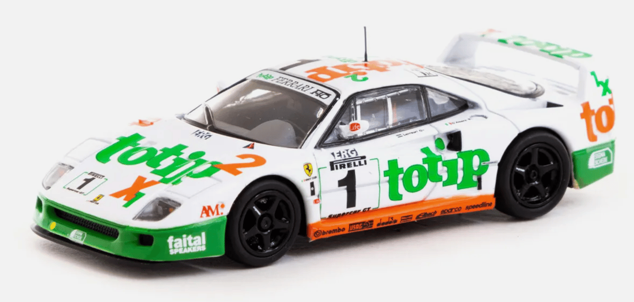 Tarmac Works Ferrari F40 GT italian GT Championship 1994 Amore Larrauri