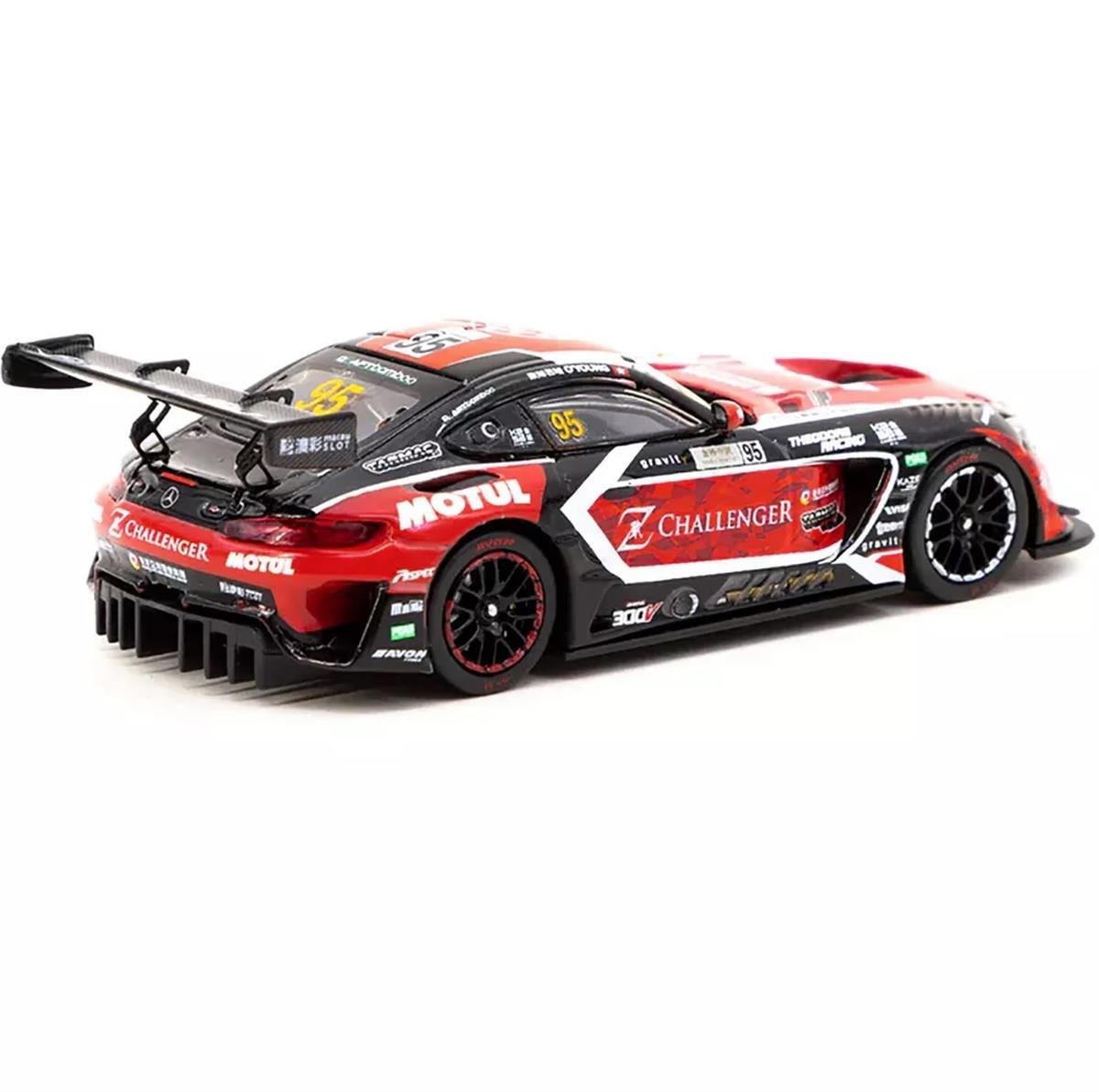 Tarmac Works Mercedes AMG GT3 Macau GT Cup 2021 Race 1 Craft-Bamboo Racing Darryl O'Young