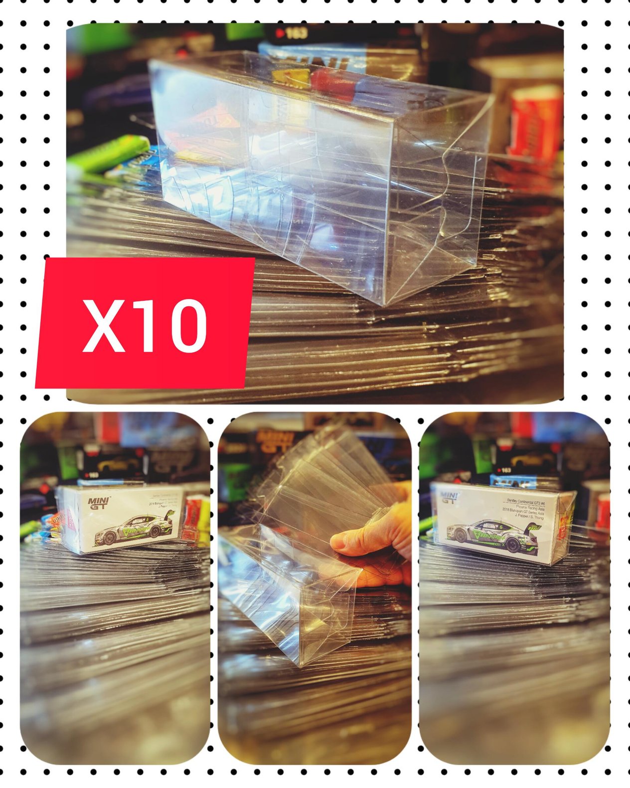 ZakZukBox Mini GT Asya Versiyon x10'lu Saklama Kutusu