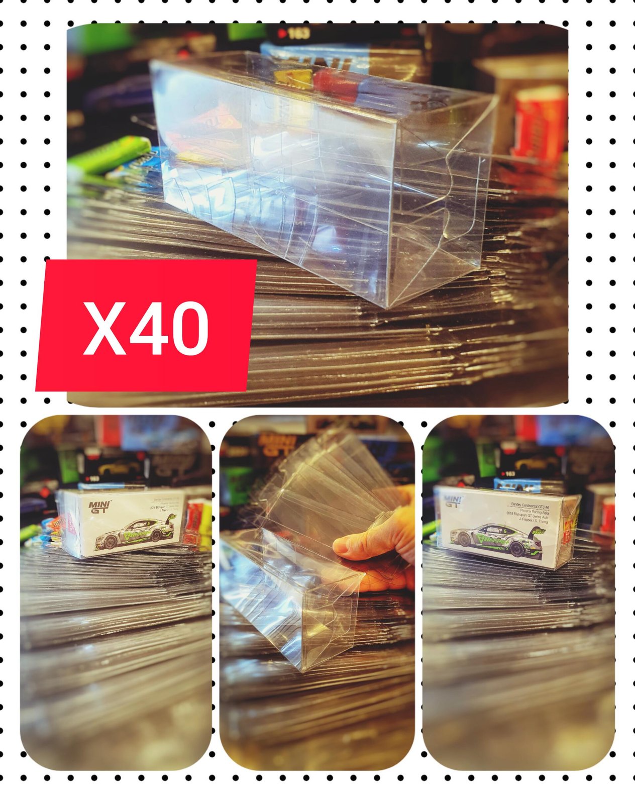 ZakZukBox Mini GT Asya Versiyon x40'lı Saklama Kutusu