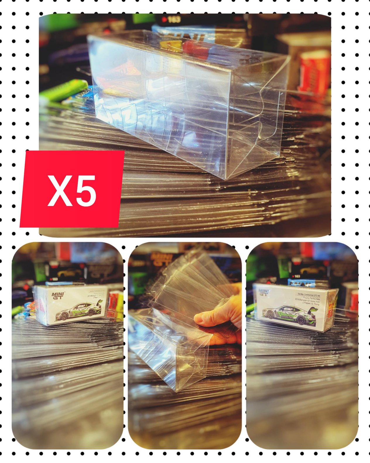 ZakZukBox Mini GT Asya Versiyon x5'li Saklama Kutusu