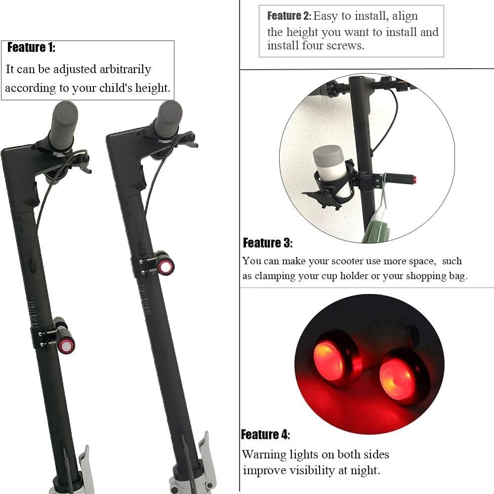 Scooter Gidon Çocuk Tutacağı (Işıklı Çocuk Gidonu Tutamaç)