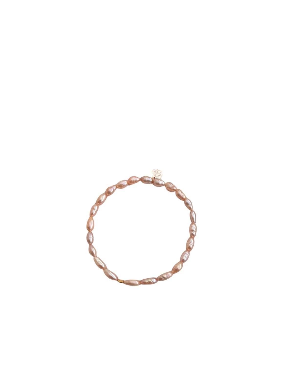Mini barley pearl bracelet