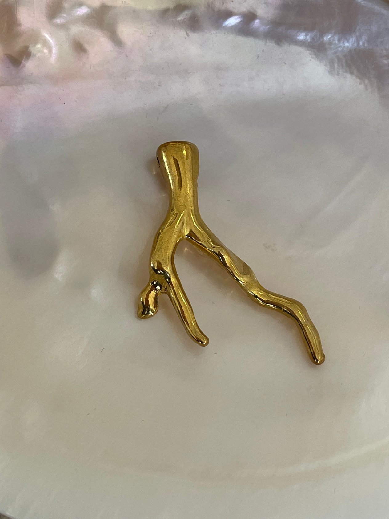 GOLD MERCAN KOLYE UCU