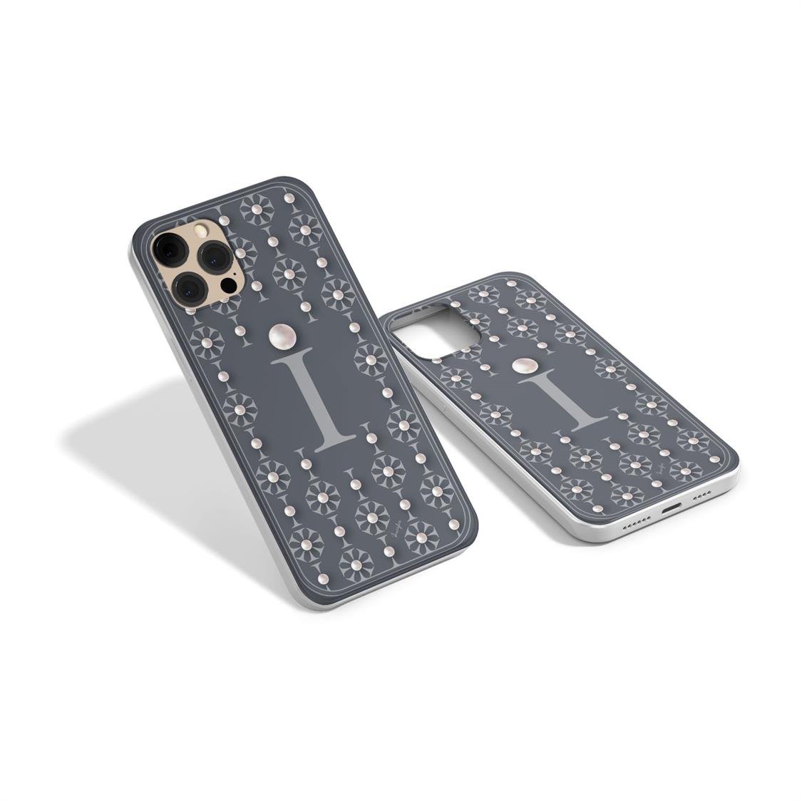 Gri Pearl Telefon Kılıfı