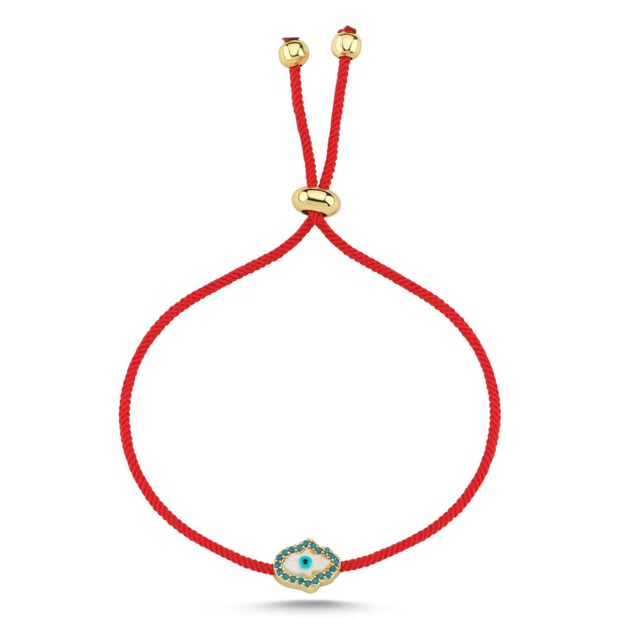 Hamsa (Fatıma Eli) İp Bileklik