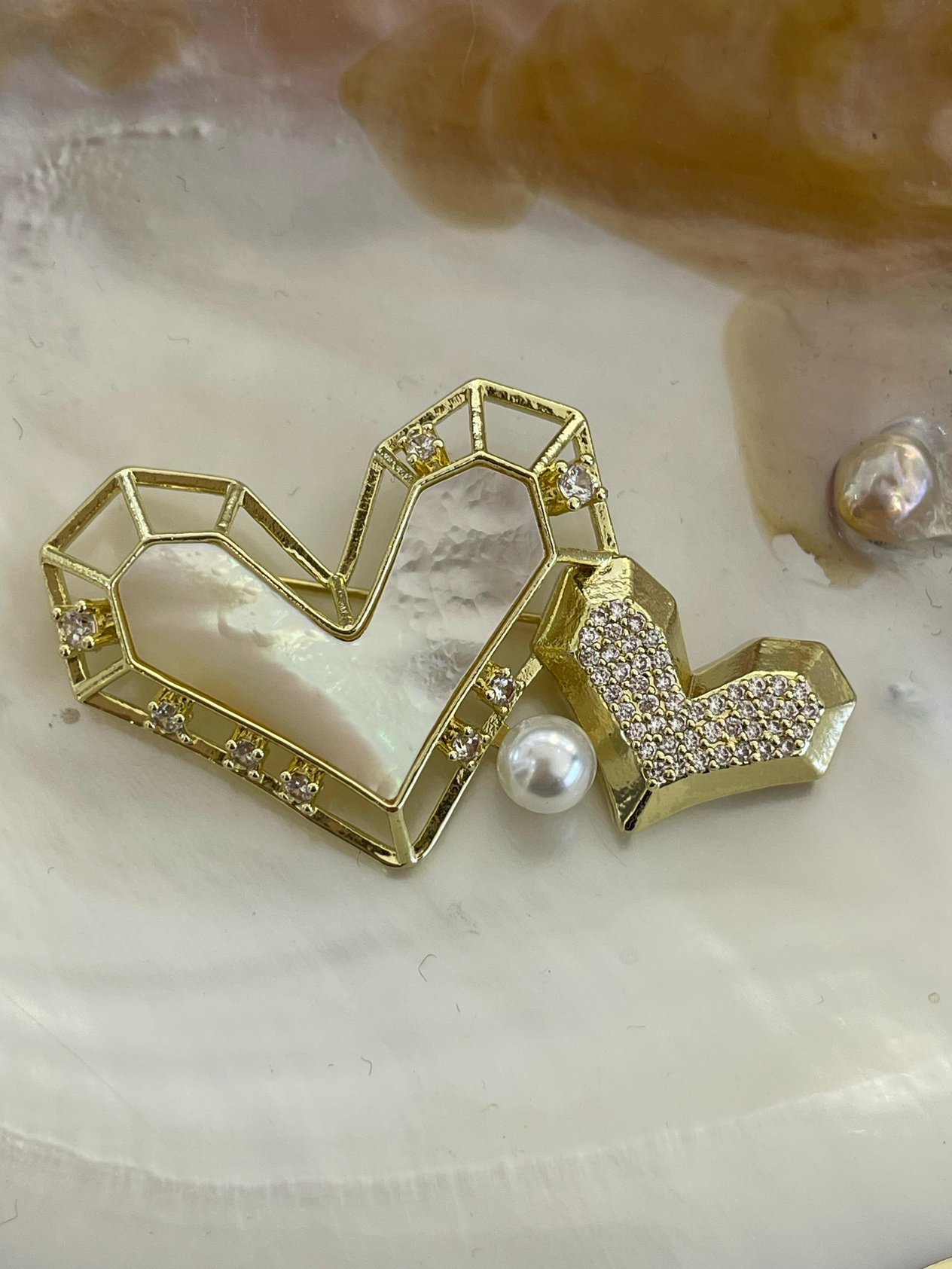 Heart Broş