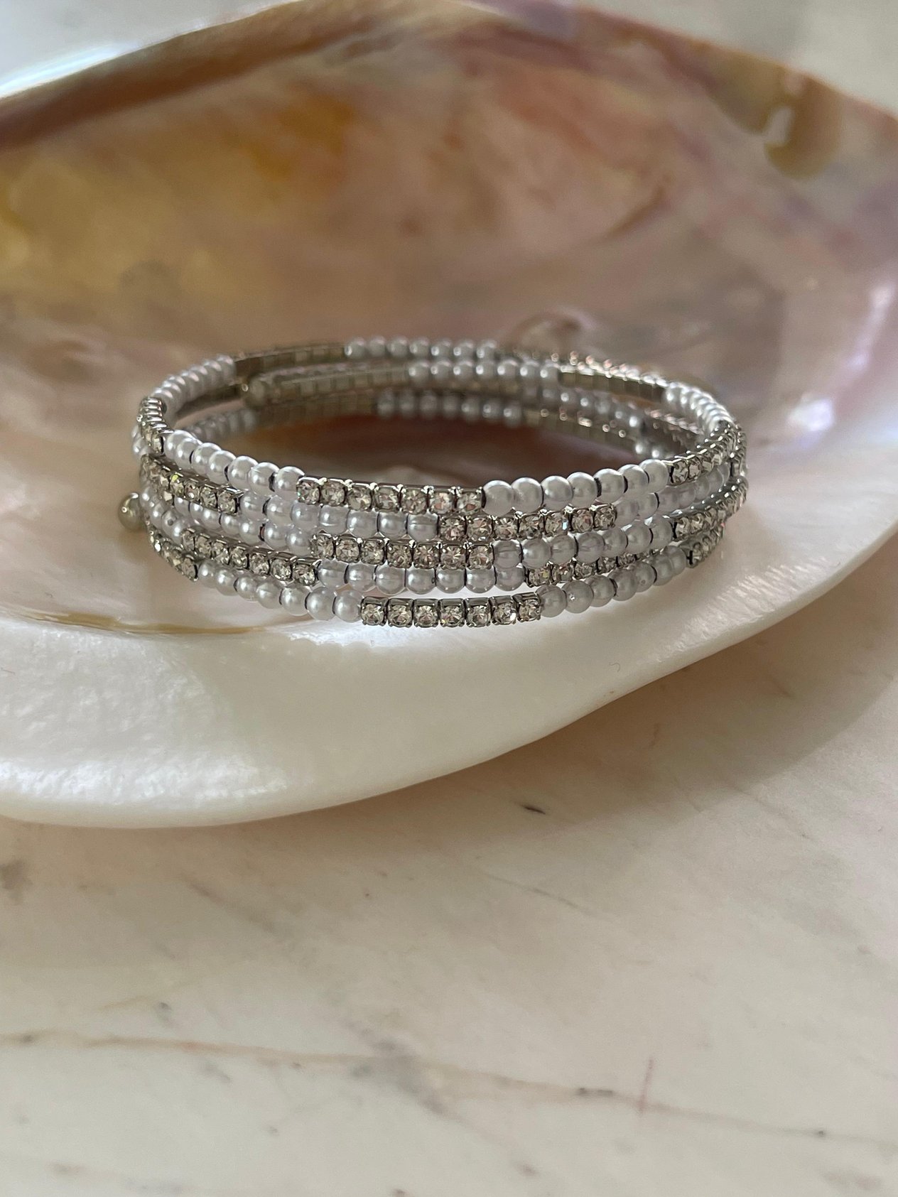 İNCİ SILVER BİLEKLİK
