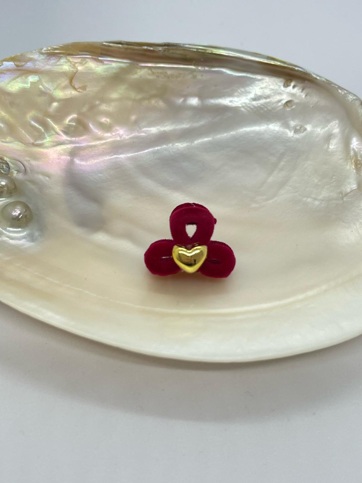 Mini kalpli Mandal - Bordo