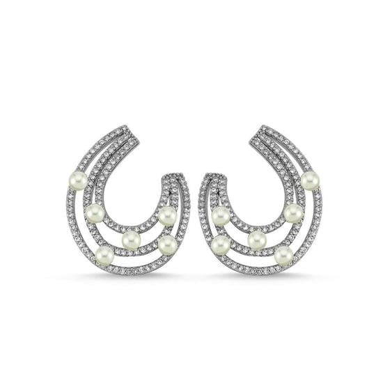Portofino Silver Küpe