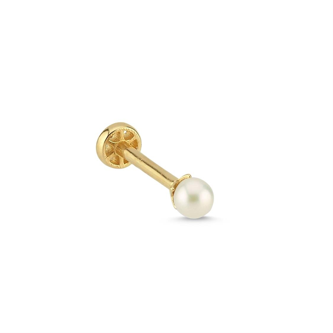 Tek İnci Piercing