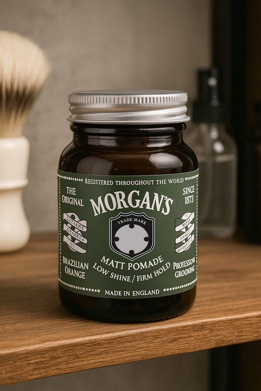 PomadeLow Shine Firm Hold Matt Pomade -Sert Tutuş, Mat Saç Şekillendirici Pomad 100 gr