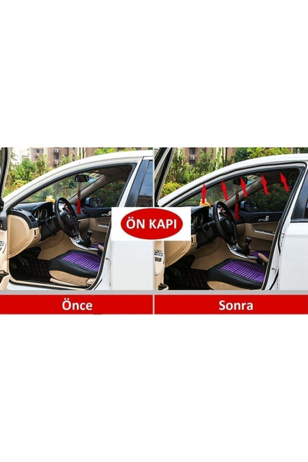 Contacall Oto Kapı Bagaj Ve Kaputlar Için Ses Isı Ve Toz Yalıtım Fitili Siyah 10 Metre Bantlı