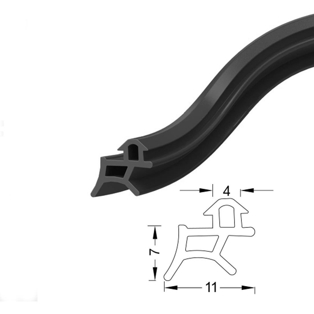 Contacall Pimapen Pvc Kapı Pencere Fitili Contası 80 Metre Gri