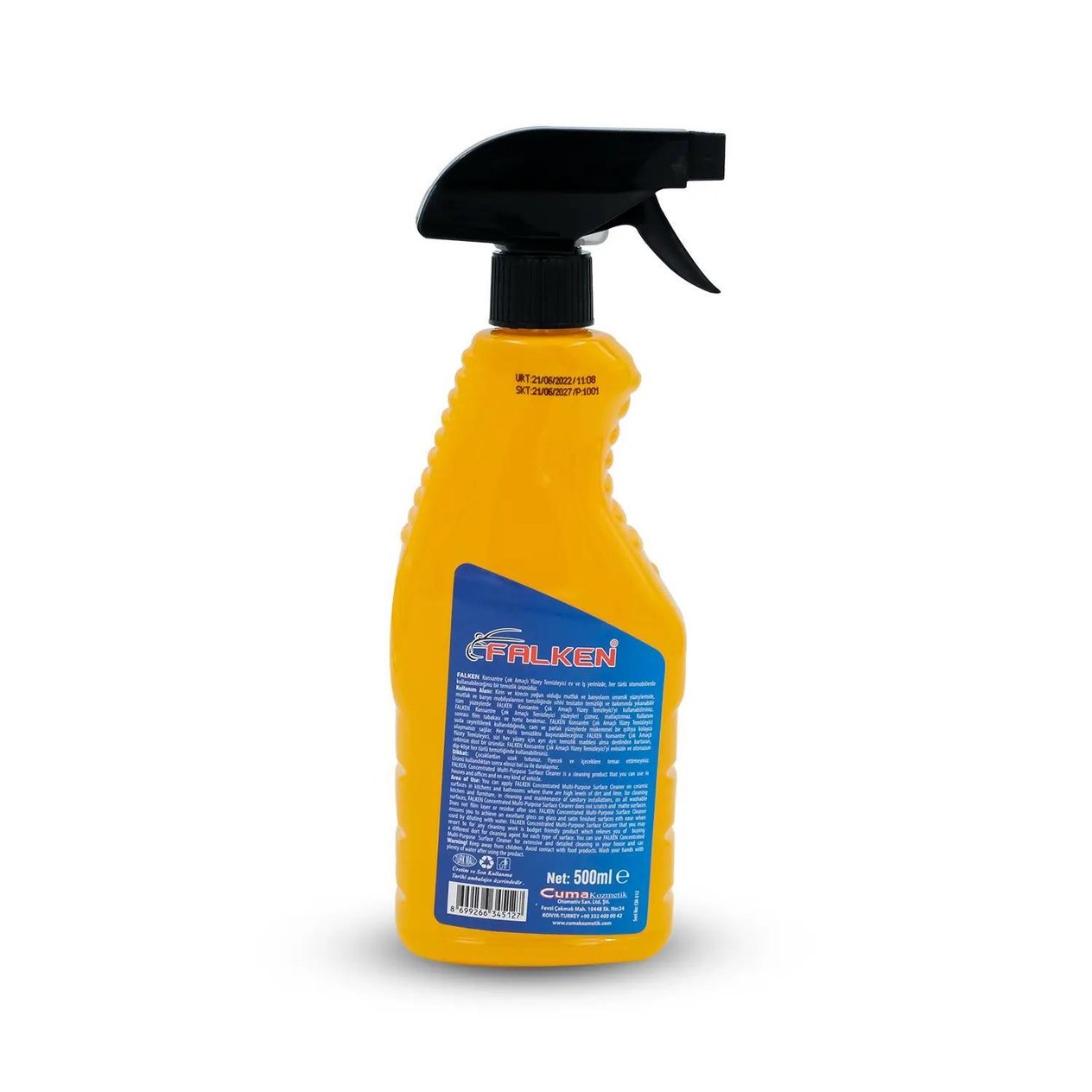 Falken Yüzey ve Koltuk Temizleyici Sprey 500 ml