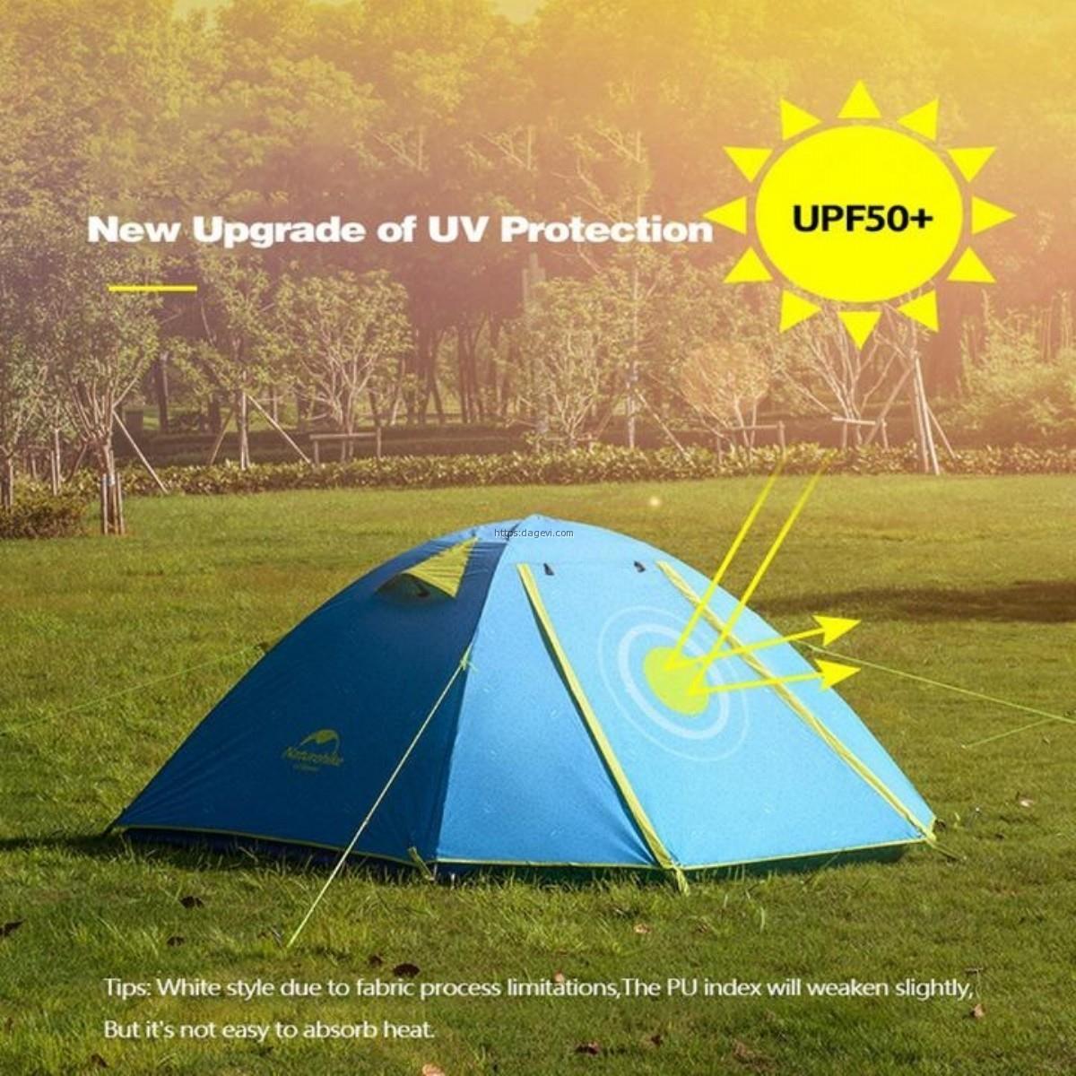 Naturehike P-Series Sky Lite 2 Kişilik Upf50+ Çadır