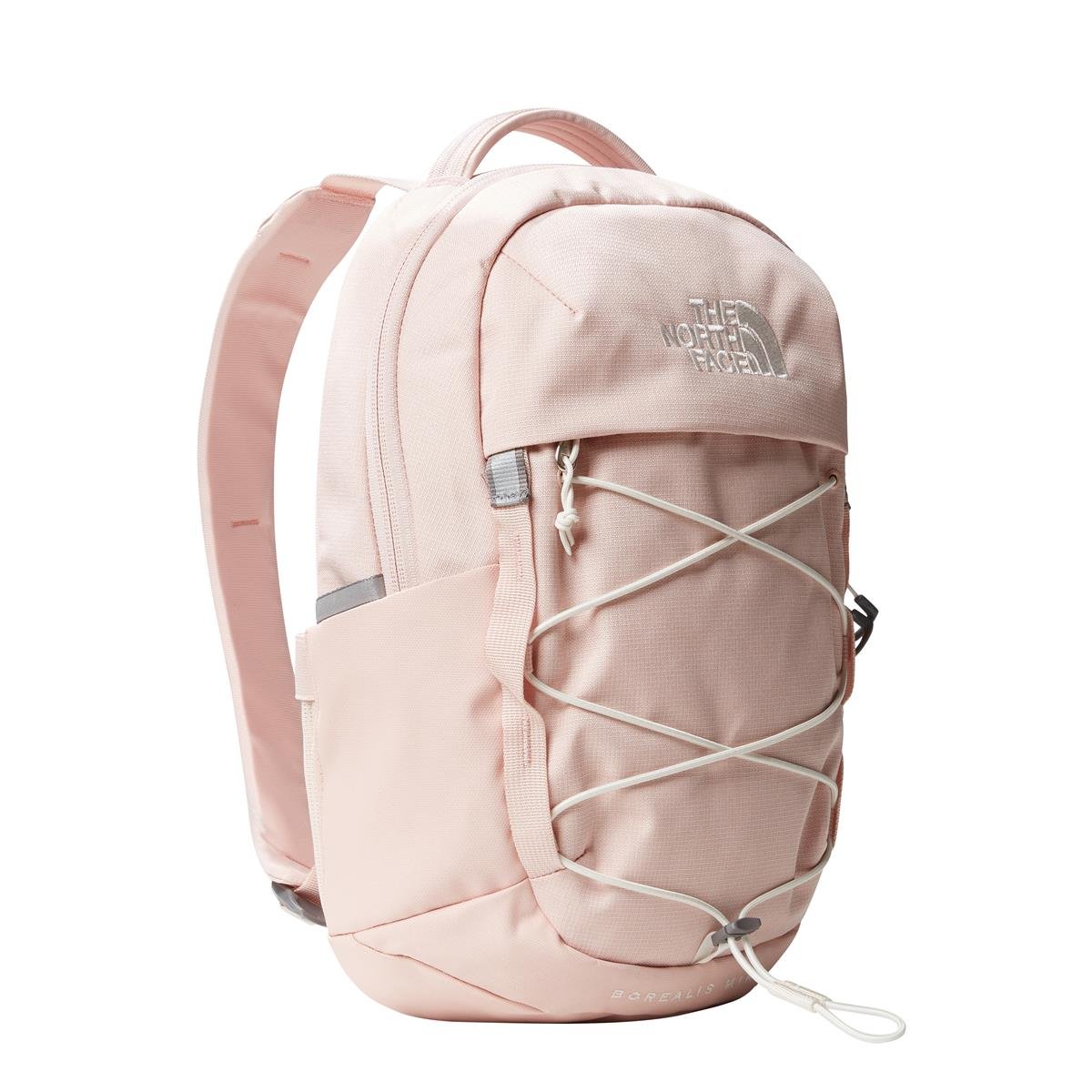 The North Face Borealis Pembe/Beyaz Mini Sırt Çantası