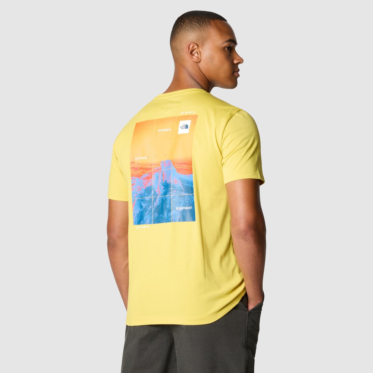 The North Face M Foundation Heatgraphic Erkek Tişört Sarı