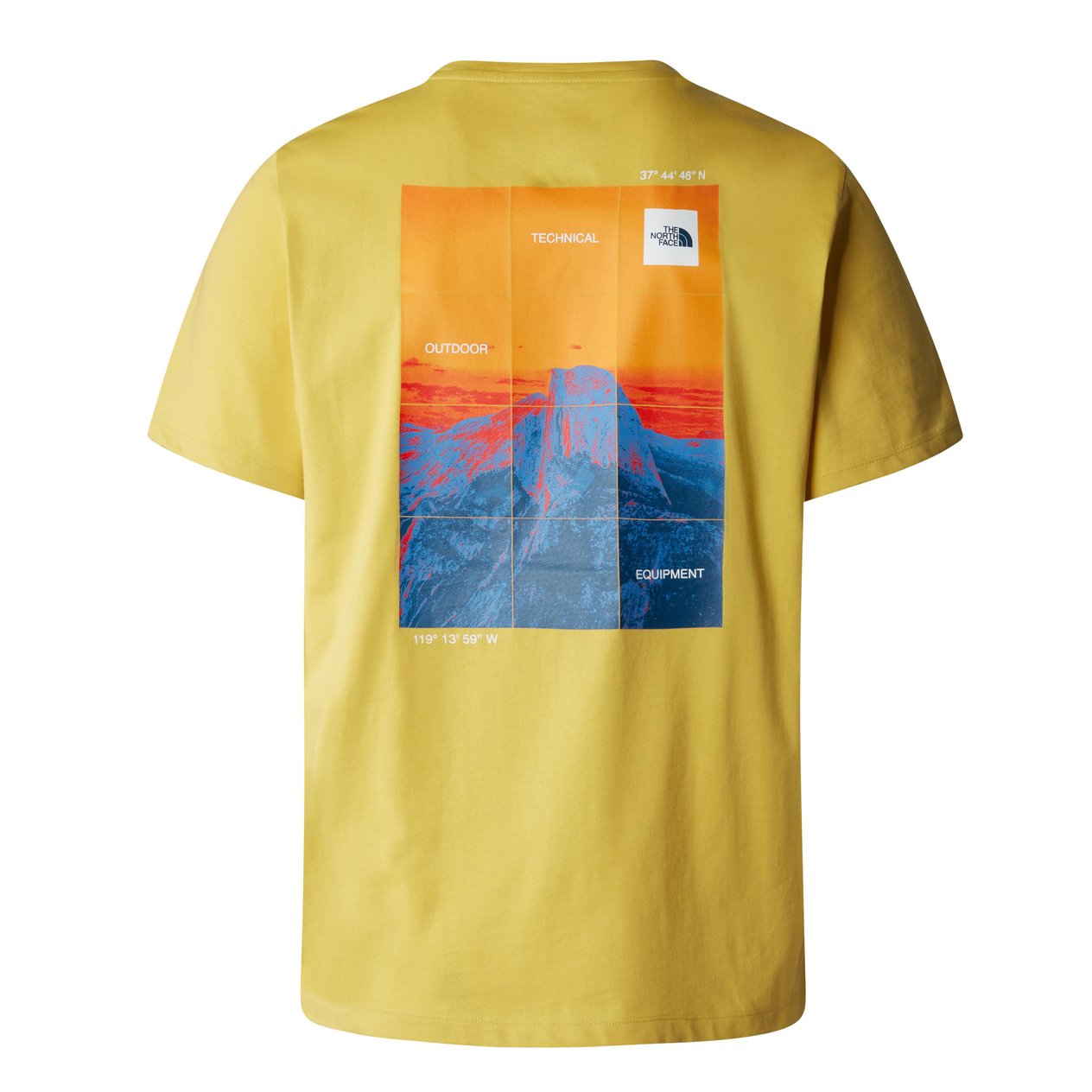 The North Face M Foundation Heatgraphic Erkek Tişört Sarı