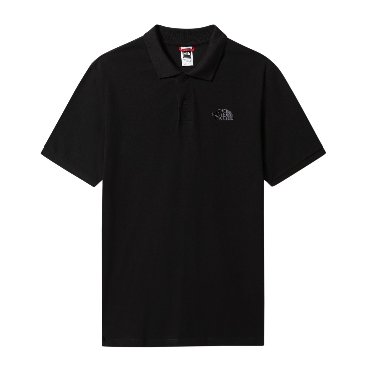 The North Face Polo Piquet Erkek Tshirt Siyah