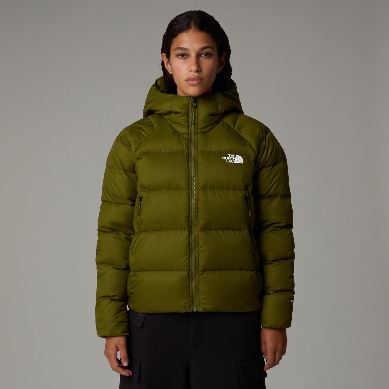 The North Face W HyaliteDown Kadın Haki Kaz Tüyü Mont