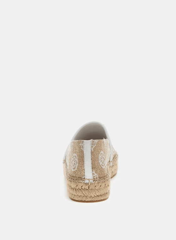 Logo Detaylı Babet - NATURAL WHITE