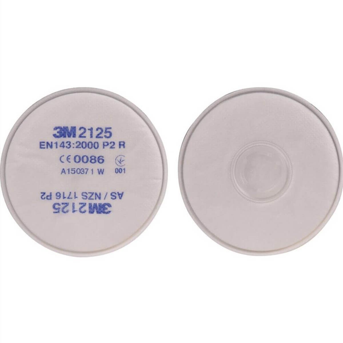 3M™ 2125 P2 R Maske Filtresi Pedi - 1 Çift