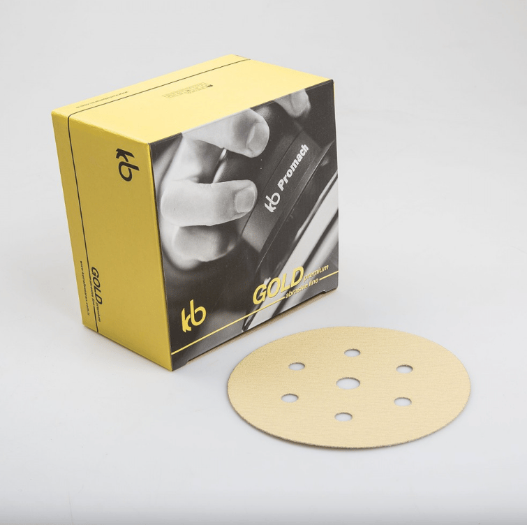 KB Gold Premium 150mm P220 C 6+1D Disk Zımpara - 100 Adet