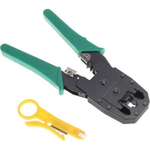 İron Star Network Pensesi Jack RJ45 RJ11 Rj9 Sıkma Çakma Pensesi Cat5 Cat6 - Kablo Soyucu