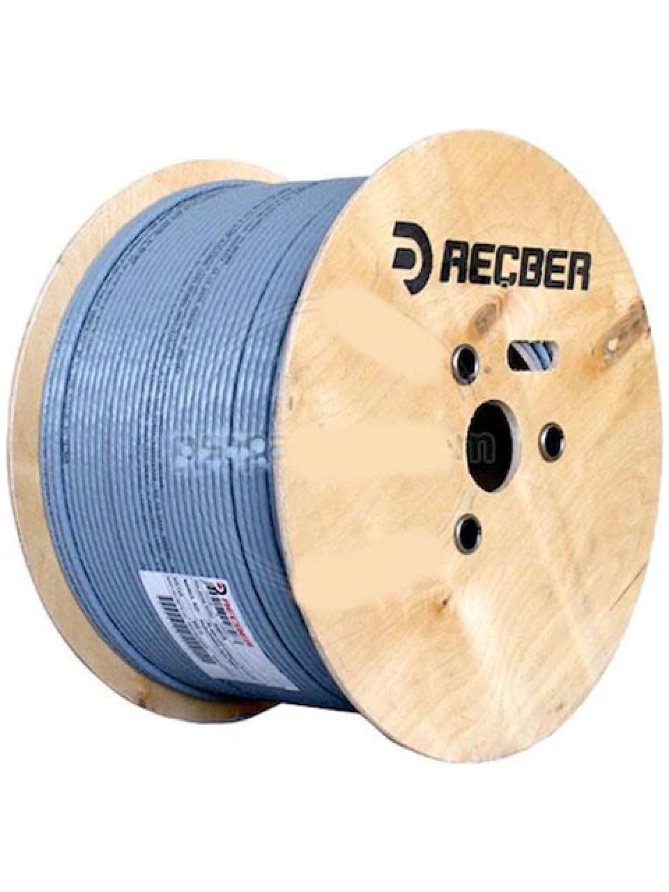 Reçber Cat6 Internet Kablosu SL400 U23 U-Utp 4X2X23AWG REÇ-506019 - 100M