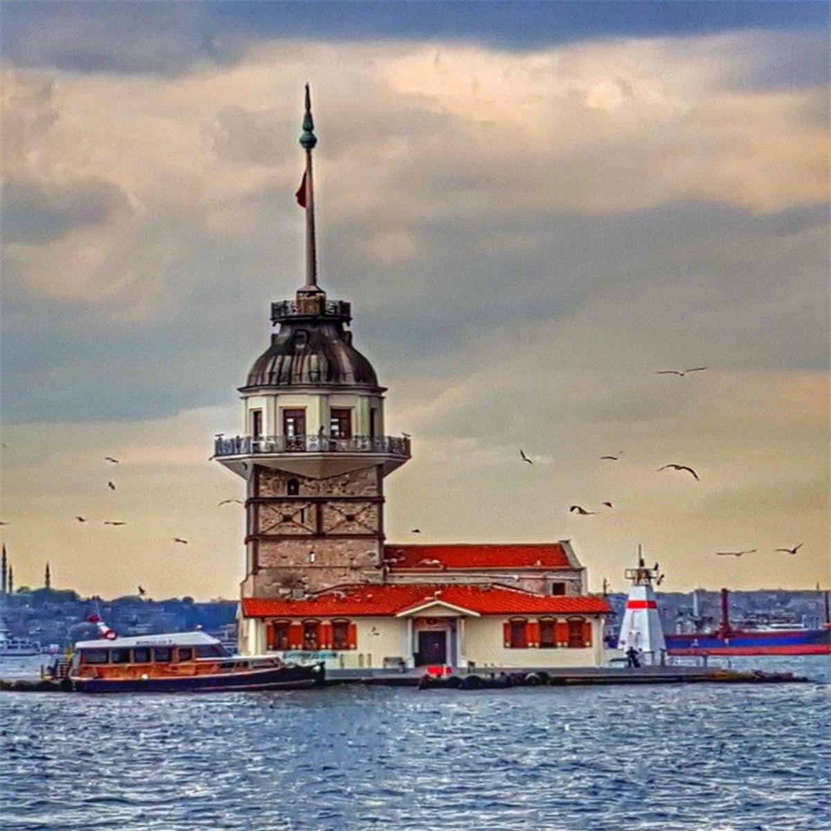 Sayılarla Boyama Seti Kız Kulesi 2