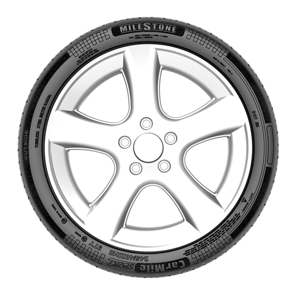 255/40ZR19 TL 100Y REINF. CARMILE SPORT MILESTONE (B-C YAZ 70dB) 2554019