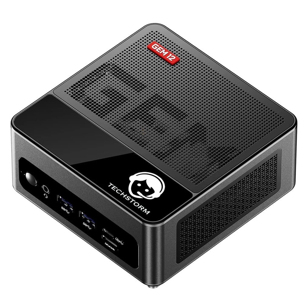 Techstorm GEM12 Amd 7840HS İşlemci 32 GB DDR5 Bellek 1 TB Nvme Depolama OCULINK ve THUNDERBOLT 4 Destekli Win11 Pro Mini PC