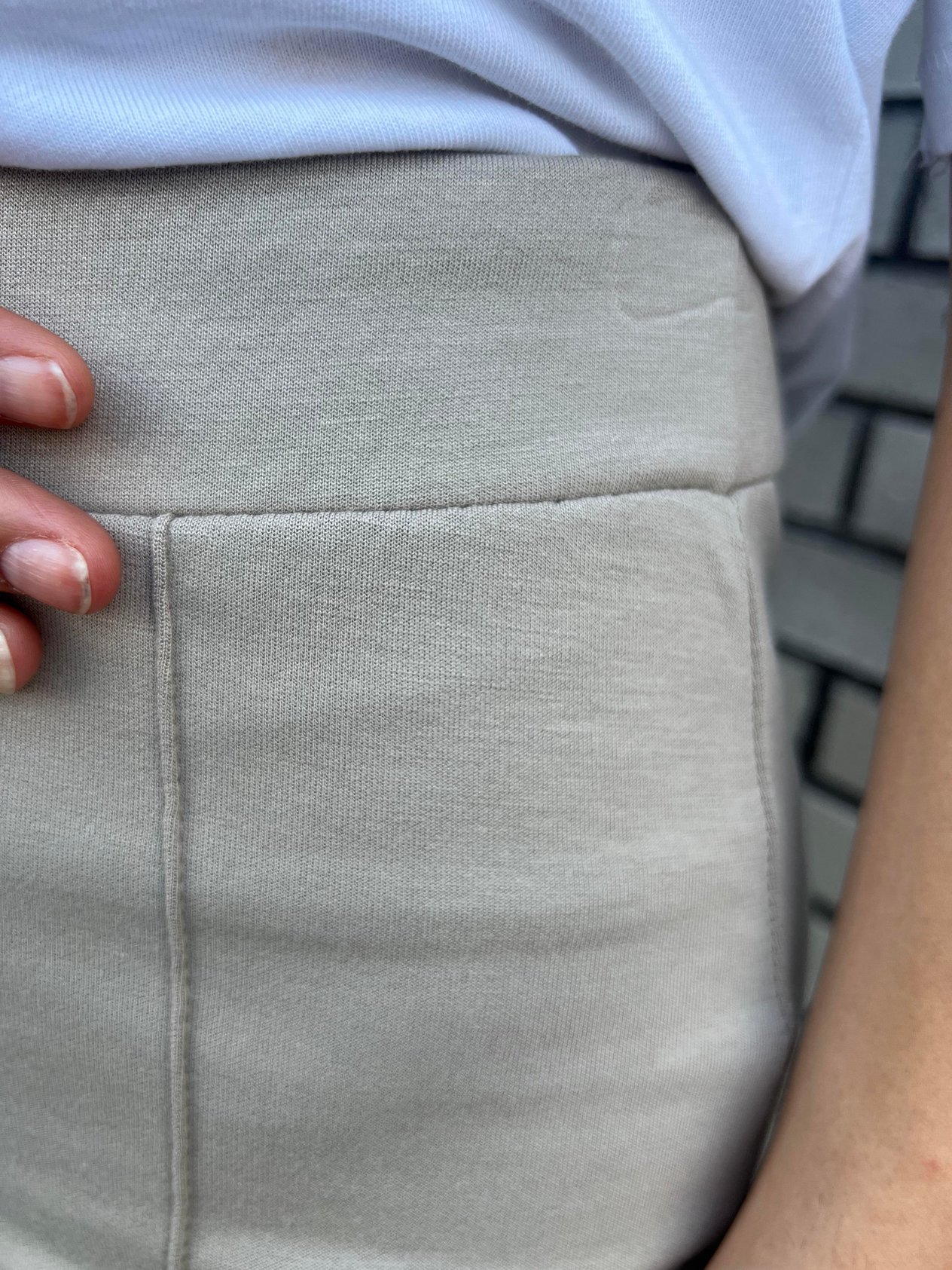 Oysho Kadın Çimalı Pantolon Bej