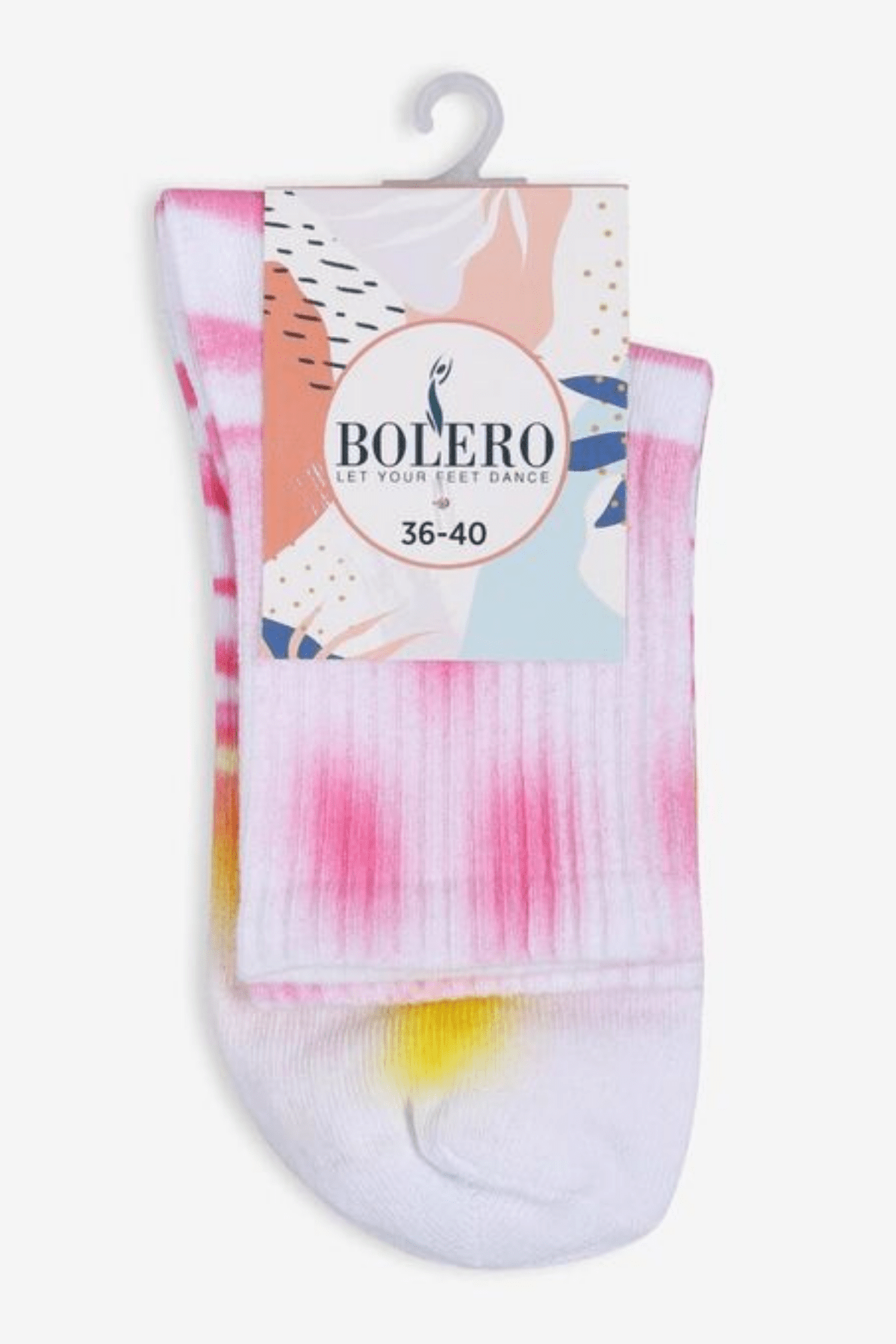 Pembe Bayan Batik Soket Çorap