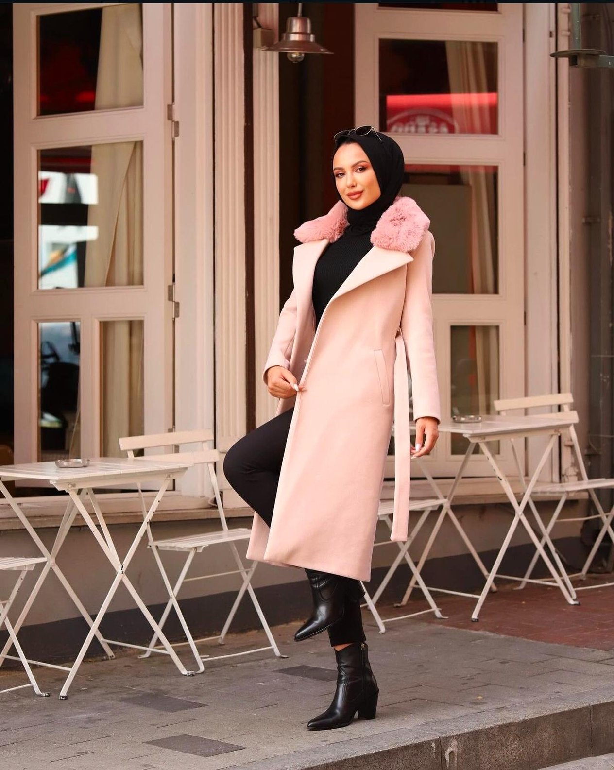 Kürklü kaban- Pudra